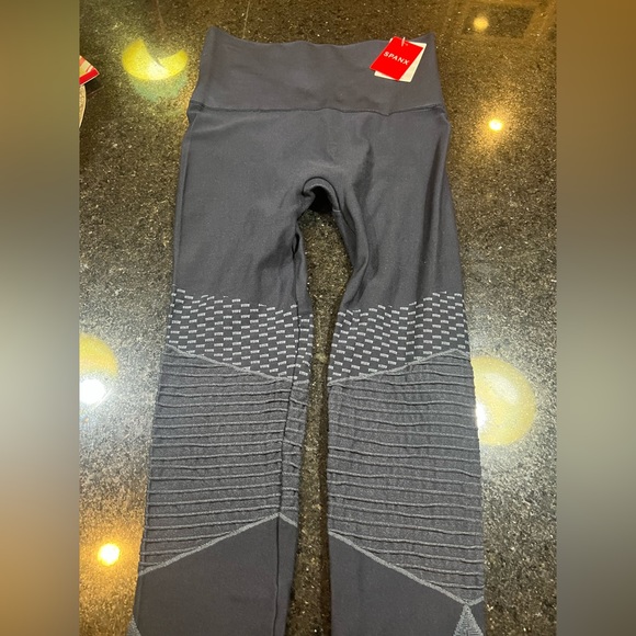 Spanx Seamless Moto Legging in Indigo Sky | Spanx Legging - Picture 9 of 10